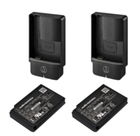 2-CHANNEL DUAL BODYPACK WIRELESS SYSTEM, NO LAPEL MICS - FREQ DF2: 470.125 TO 607.875 MHZ
